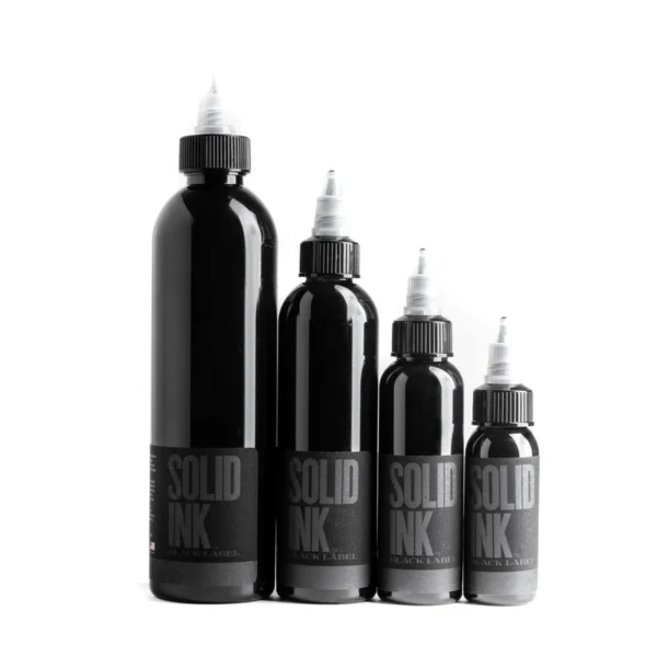 Black Label Lining Black Solid INK
